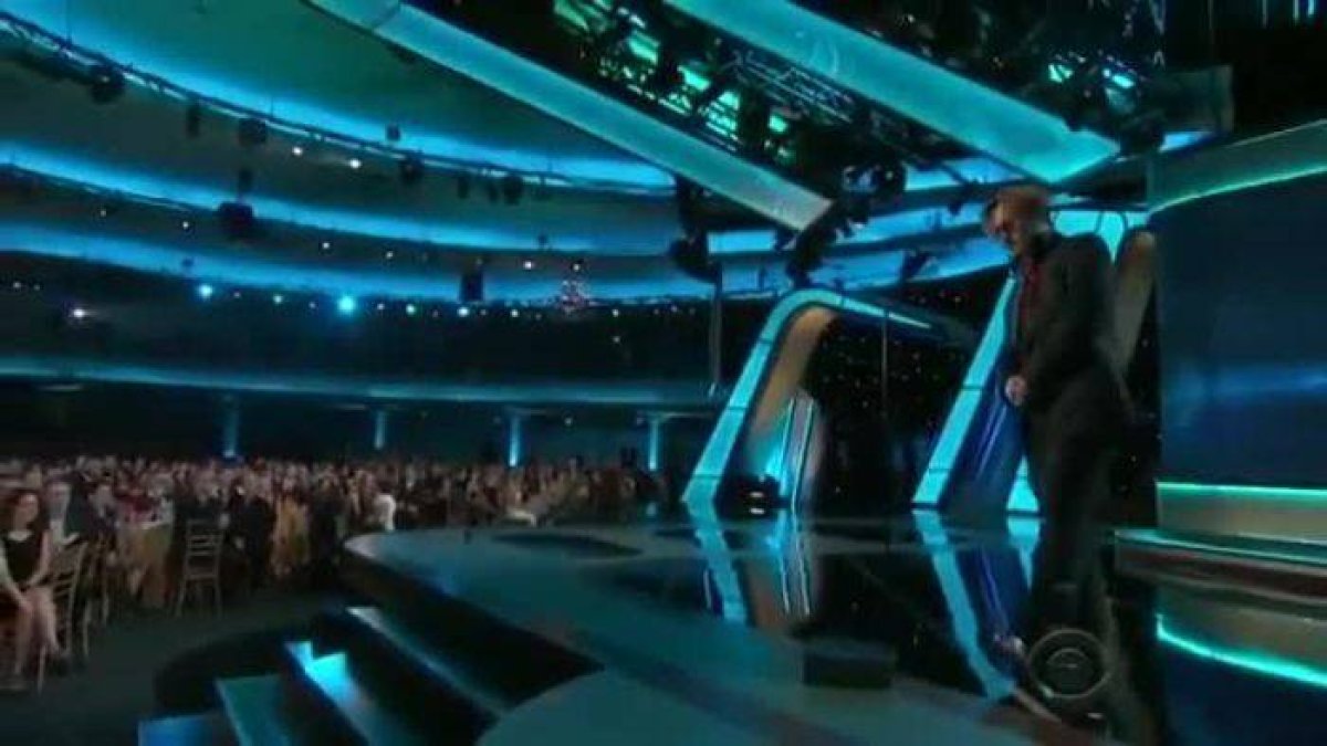 Johnny Depp, en la entrega de los Hollywood Film Awards, en Los Ángeles.-