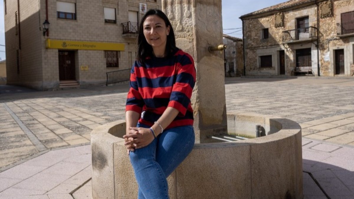 María García de Vinuesa, candidata del PSOE en Gómara.- HDS