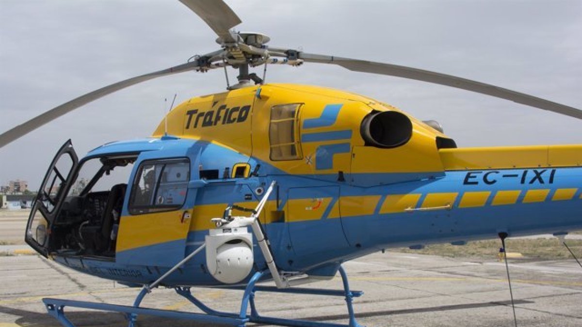 Helicóptero Pegasus para el control del tráfico. HDS