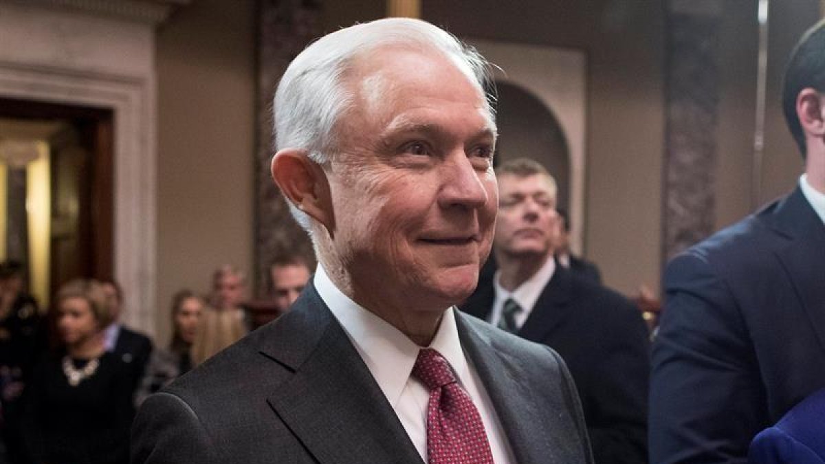 El fiscal general de Estados Unidos, Jeff Sessions.-EFE