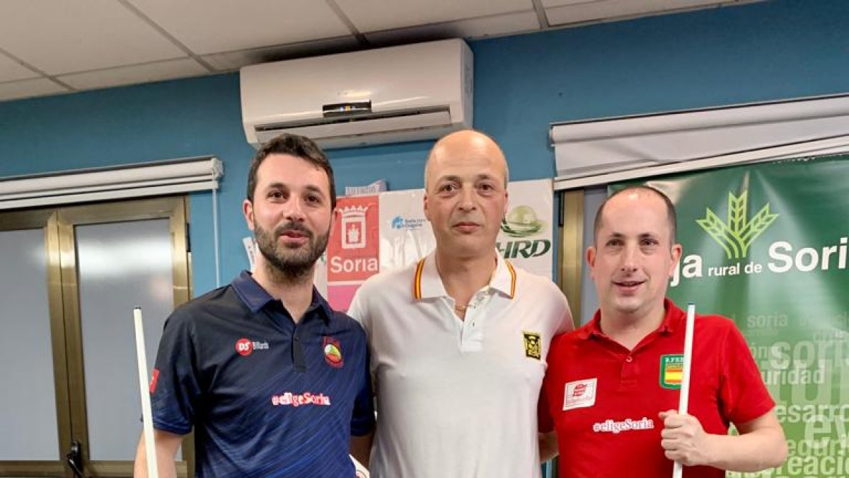 David Urso, a la izauierda, y Carlos Cortés, a la derecha. HDS