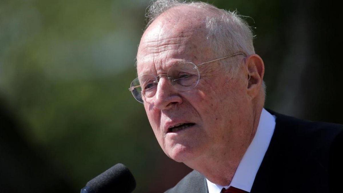 El juez Anthony Kennedy.-/ REUTERS / CARLOS BARRIA