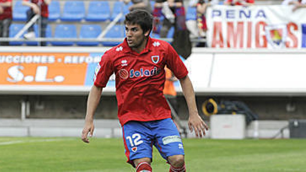 El Numancia espera lograr una nueva cesión de Cabrera. / V. Guisande-
