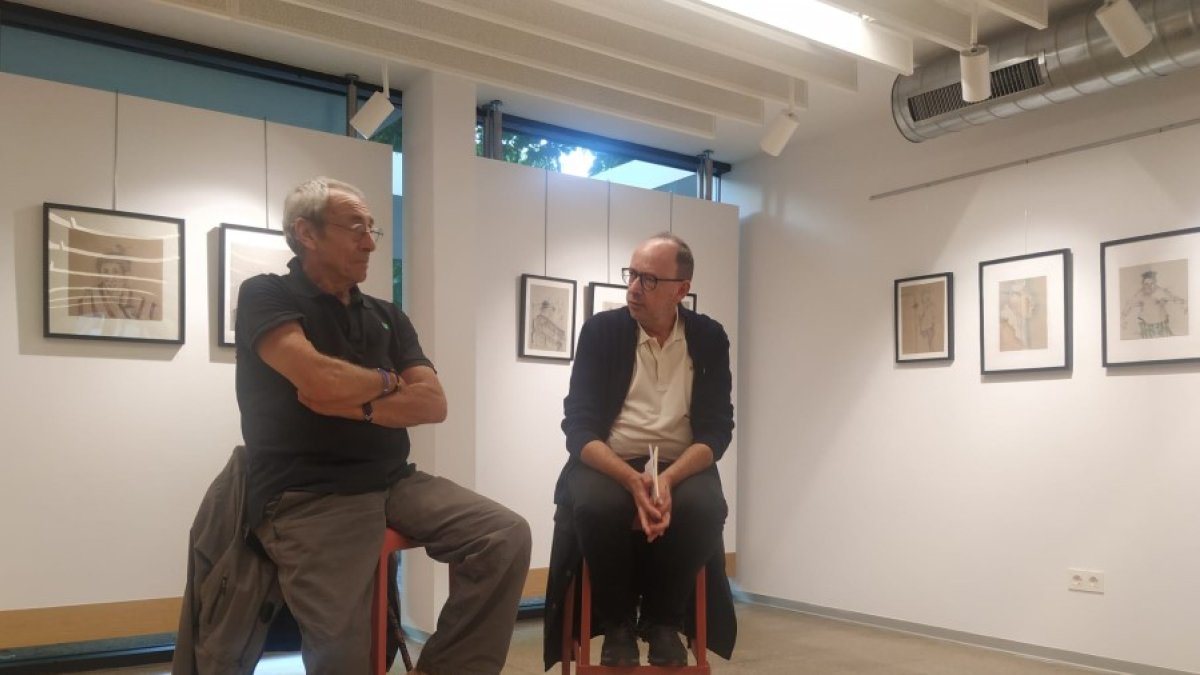 Juan José Catalina junto a Ignacio Fernández. HDS