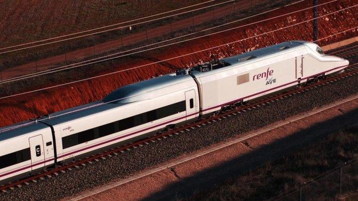 Un tren AVE de Renfe.-