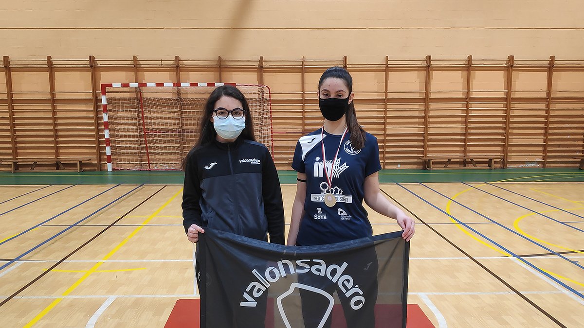 Carmen Carro y Diana García en el TTR Cantabria Sub15 2*. HDS