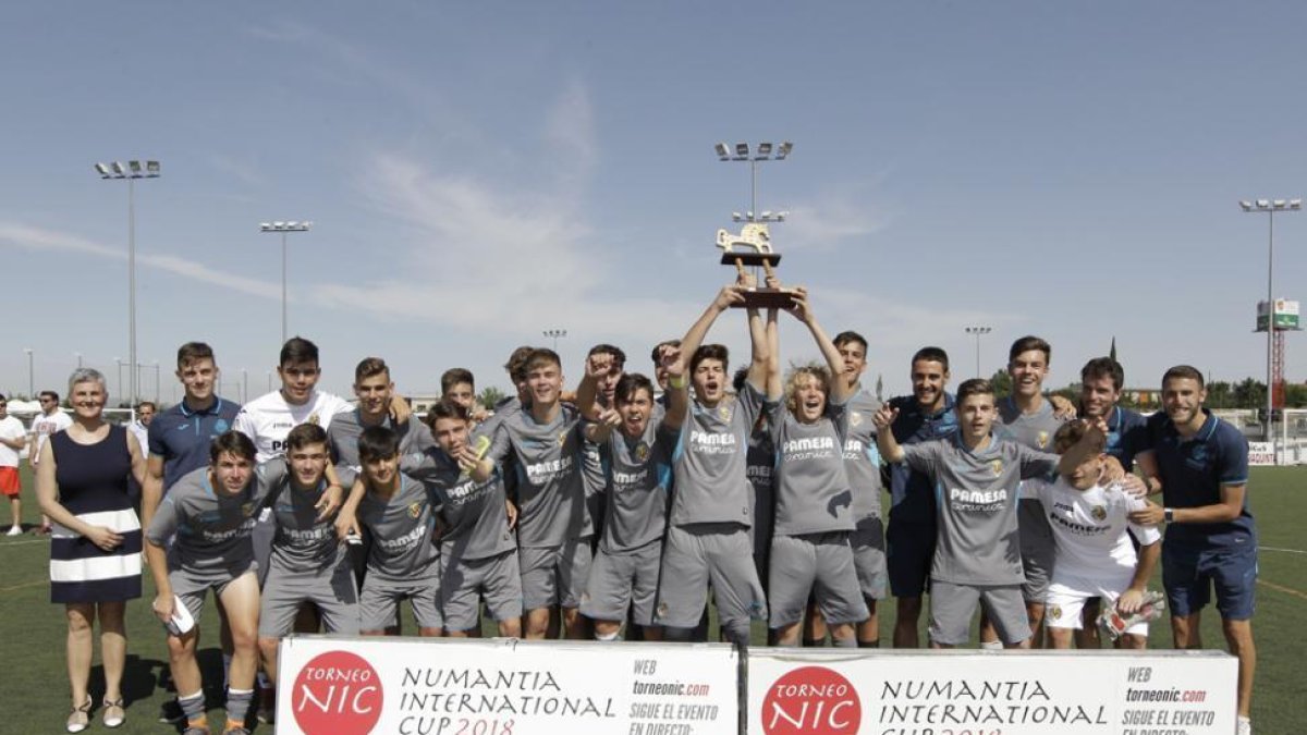El Villarreal se coronó como el mejor equipo de la Numantia Cup-Luis Ángel Tejedor