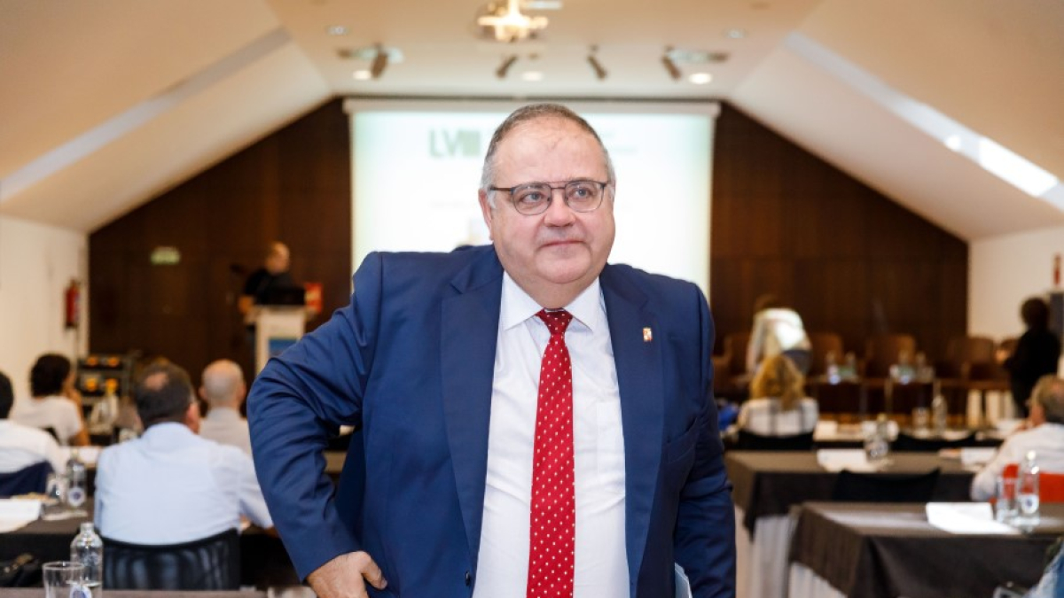 El consejero de Sanidad de Castilla y León, Alejandro Vázquez. ICAL