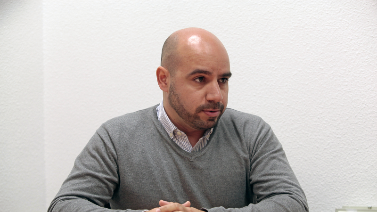 Matías Ágreda, alcalde en funciones de Torlengua.-HDS