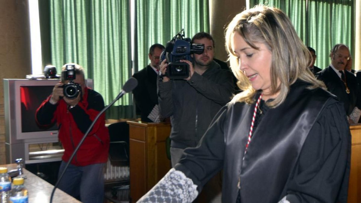 Borque, en su toma de posesión en 2012.-VALENTÍN GUISANDE