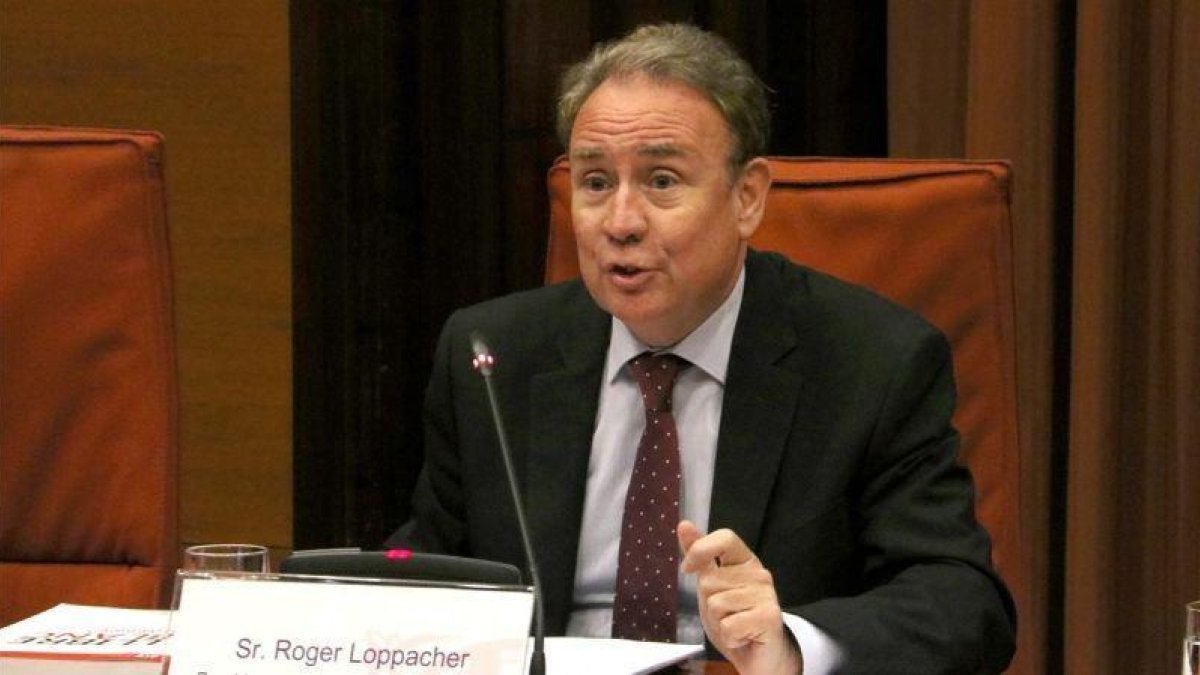 El presidente del Consell de lAudiovisual de Cataluña (CAC),  Roger Loppacher.-EL PERIÓDICO