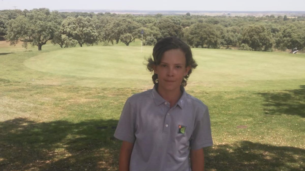 Miguel Sanz, jugador del Club de Golf Soria. HDS