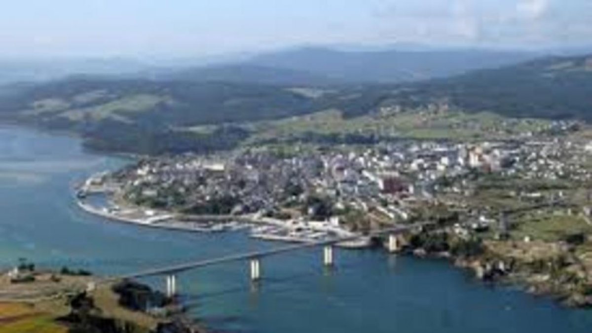 Panorámica del municipio de Ribadeo.-