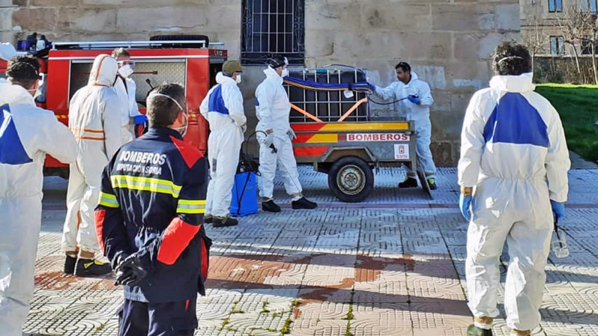 Equipos de desinfeccion en Vinuesa