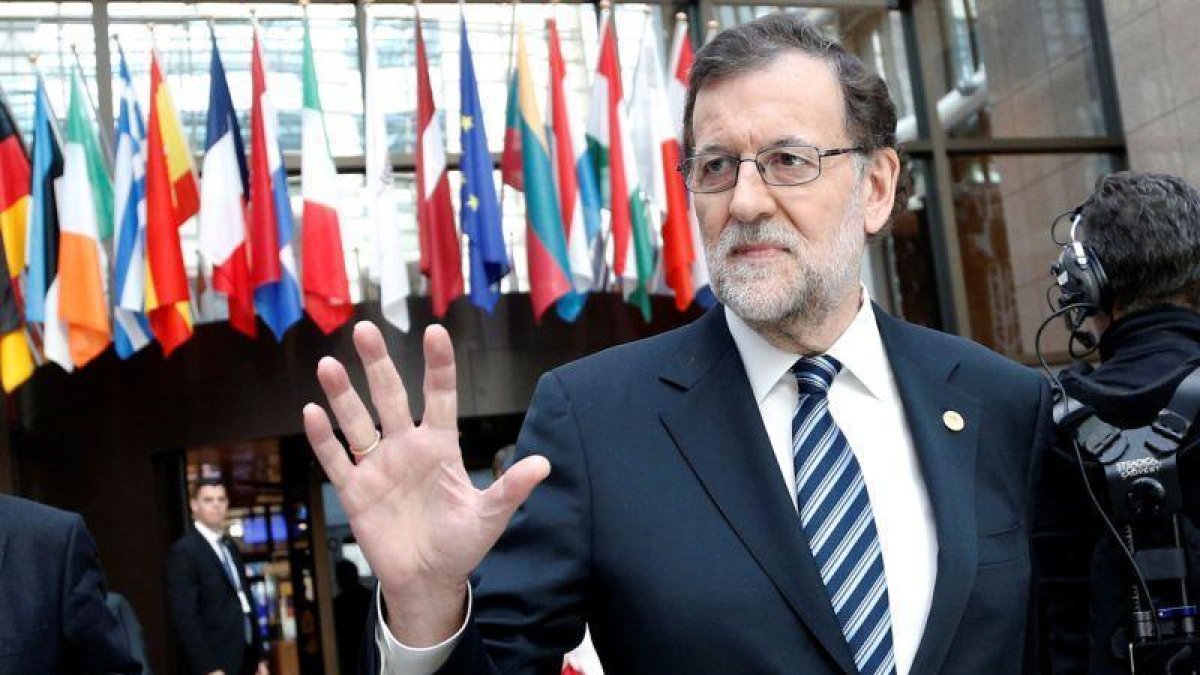Mariano Rajoy, en Bruselas.-FRANCOIS LENOIR / REUTERS
