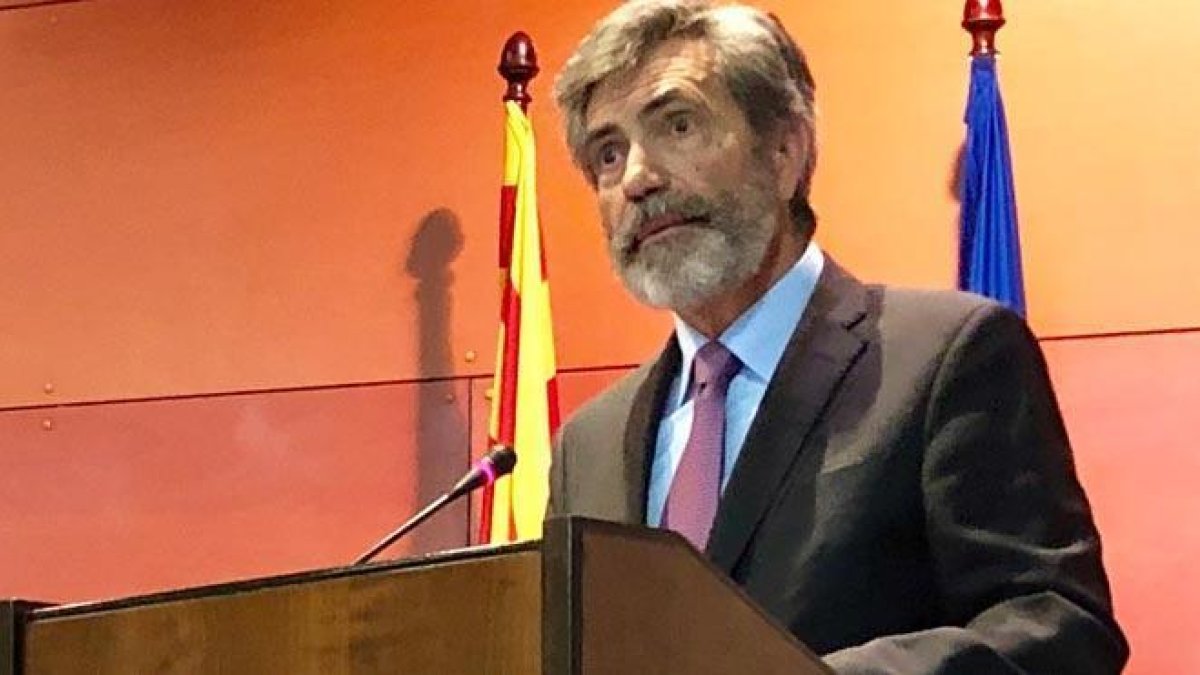 Carlos Lesmes dice que la sentencia del 1-O se tendrá que aceptar.-EUROPA PRESS