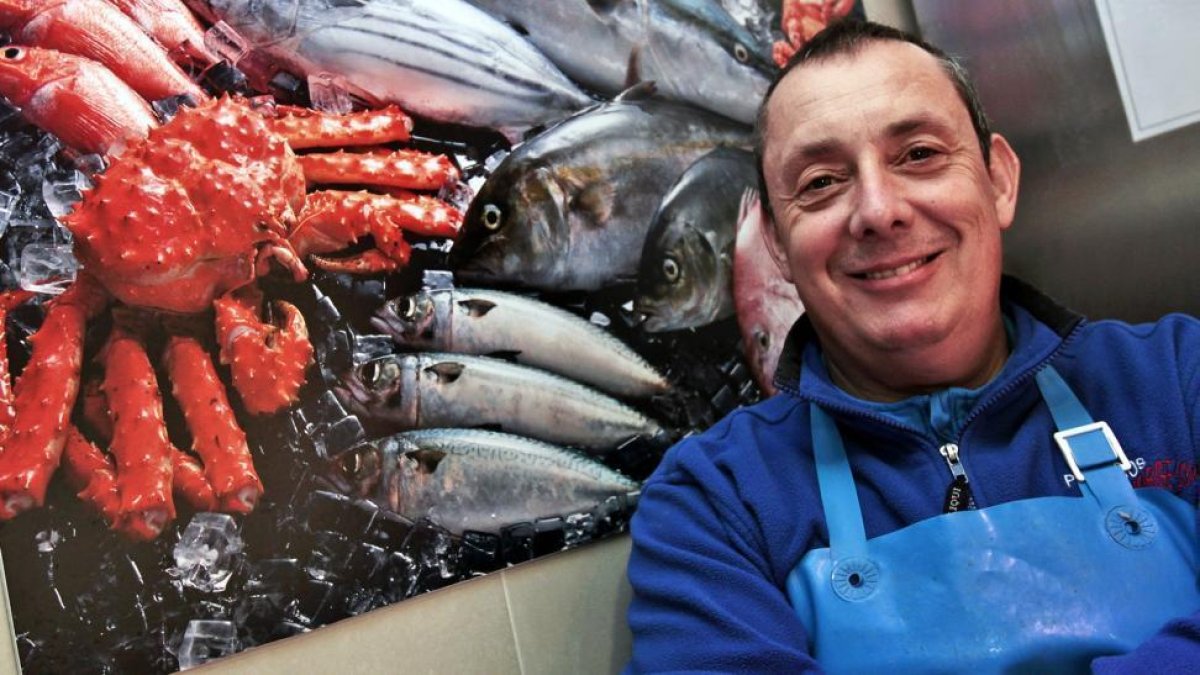 Jorge López, en el mercado-MARIO TEJEDOR