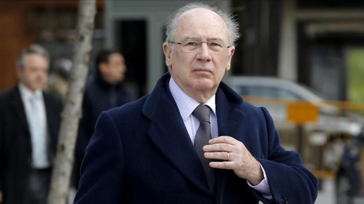 Rato, a su llegada a la Audiencia Nacional, en marzo de este año.-JOSE LUIS ROCA