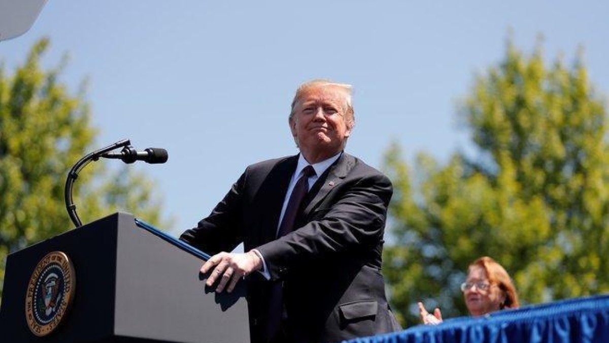 El presidente de los Estados Unidos, Donald Trump.-REUTERS