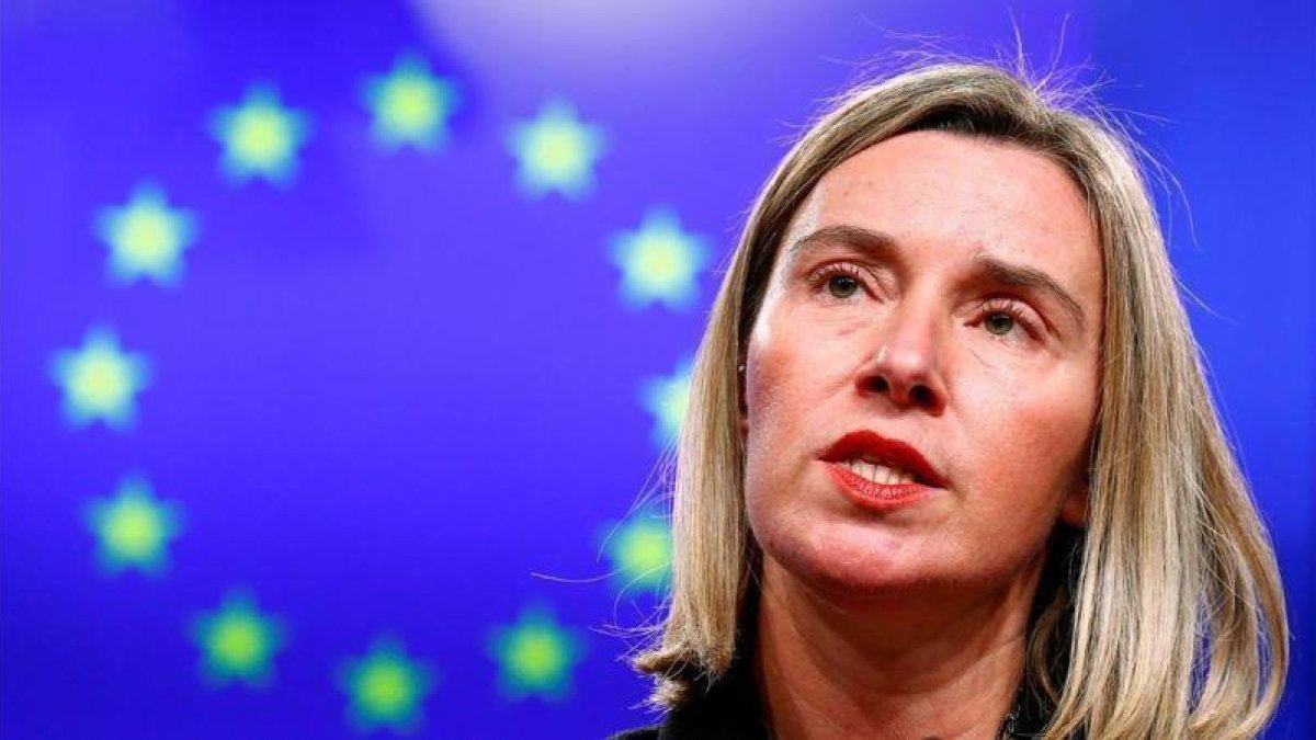 La jefa de la diplomacia europea, Federica Mogherini.-REUTERS / FRANÇOIS LENOIR
