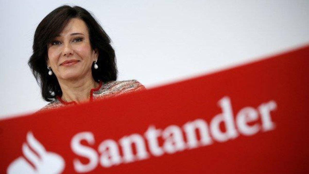 Ana Botín, presidenta del Santander.-JOSE LUIS ROCA