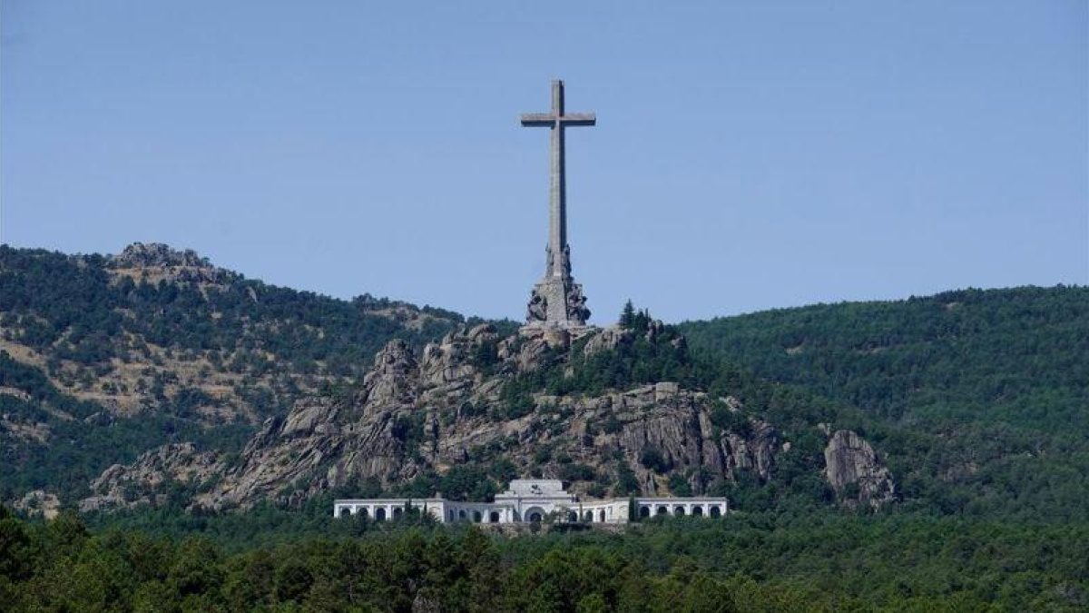 Valle de los Caídos, en el paraje de Cuelgamuros de San Lorenzo de El Escorial (Madrid).-JOSÉ LUIS ROCA