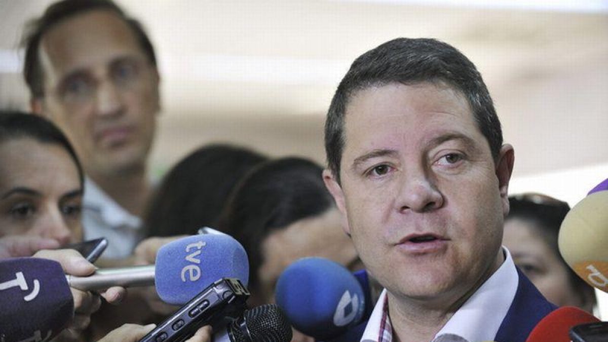 El presidente de Castilla-La Mancha, Emiliano García-Page.-EFE / ISMAEL HERRERO