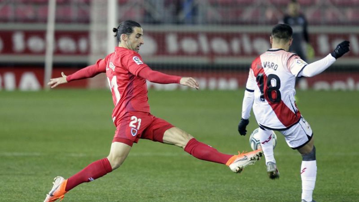 Mateu podría ser una de las novedades del Numancia de cara al partido ante el Almería.-Mario Tejedor