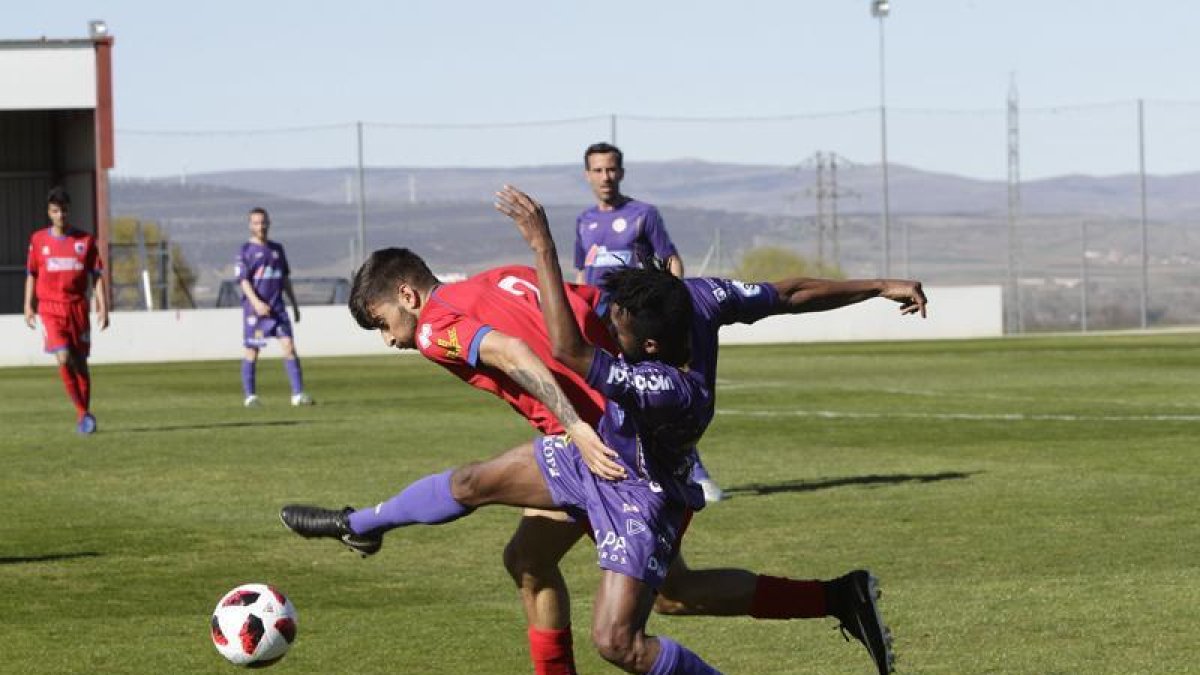 El Numancia B fue mejor que el Cristo y mantiene la pelea por meter en el play off.-Luis Ángel Tejedor