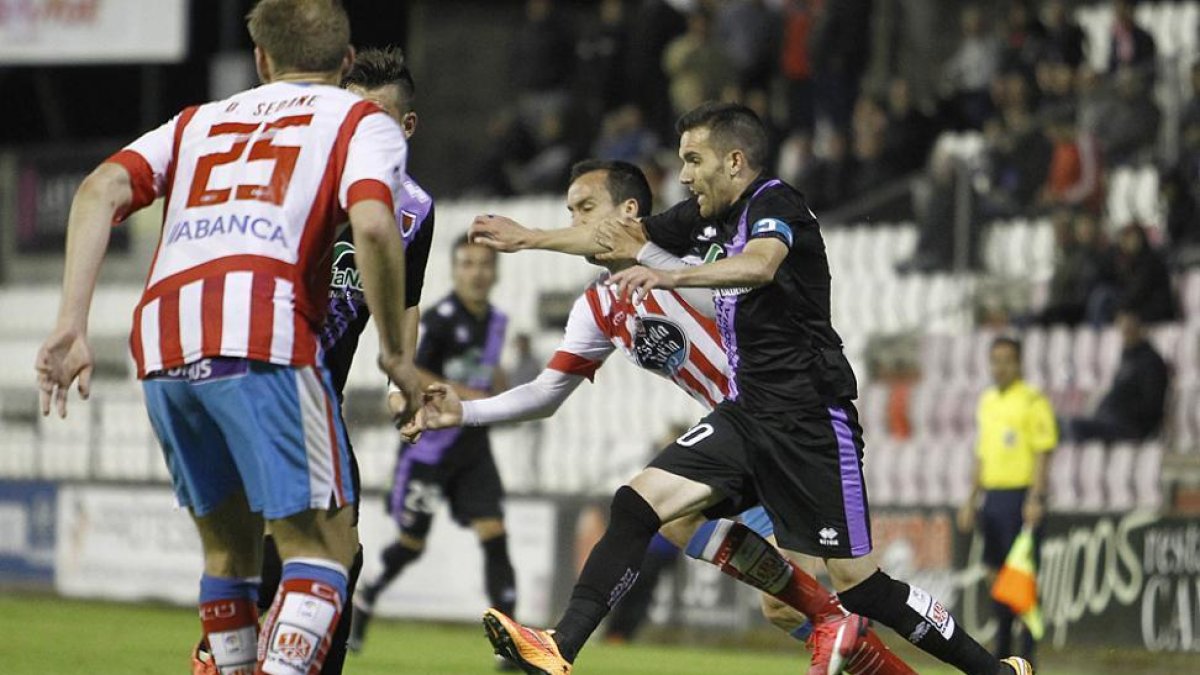 El Numancia ha empatado en todas sus visitas a Lugo.-ÁREA 11