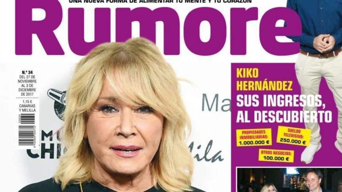 Portada de la revista Rumore.-EL PERIÓDICO