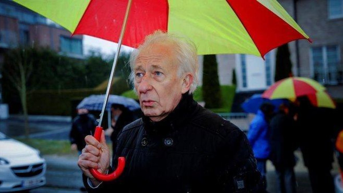 Albert Boadella en un acto político en Bruselas.-EFE
