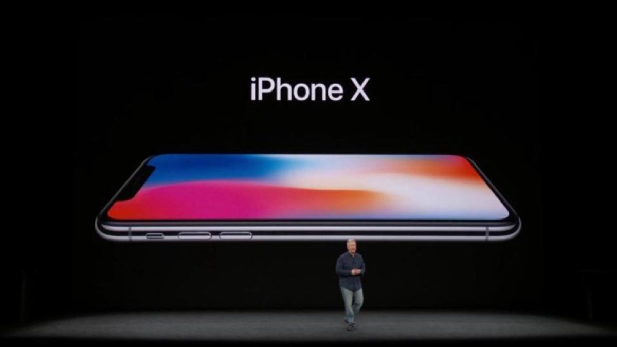 Momento de la presentación del nuevo iPhone X-/ EL PERIÓDICO