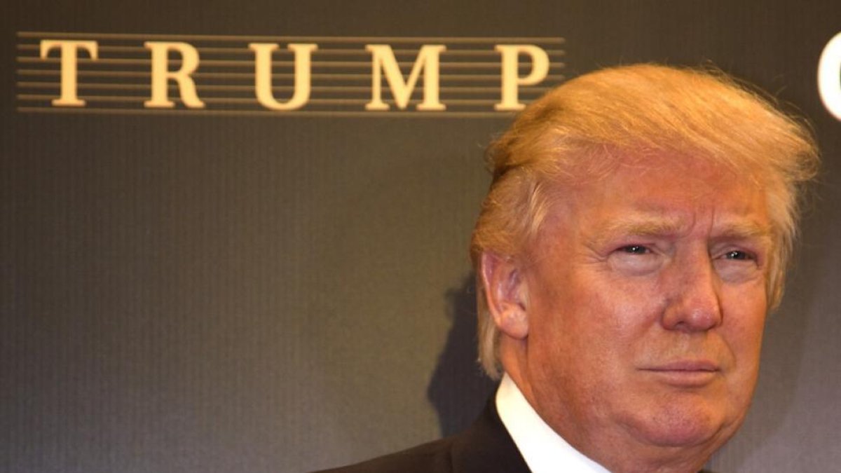 Donald Trump, el sábado.-IVAN SEKRETAREV