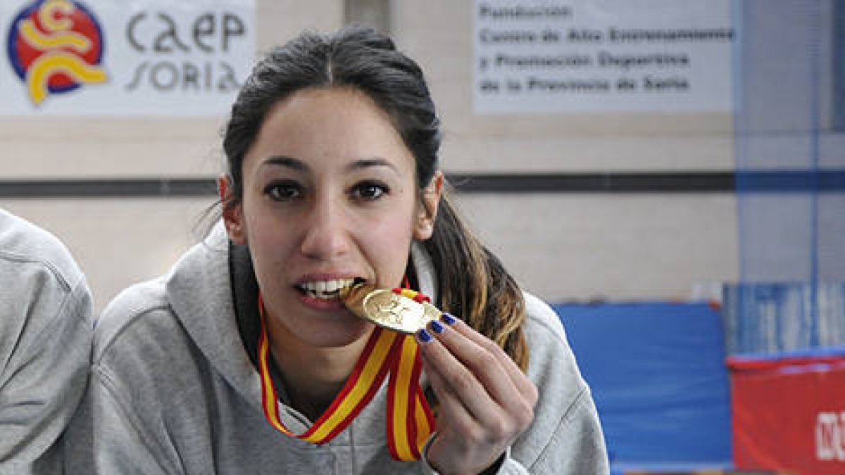 Carmen Romero participará en la prueba de altura en la cita de Valencia. / V. GUISANDE-