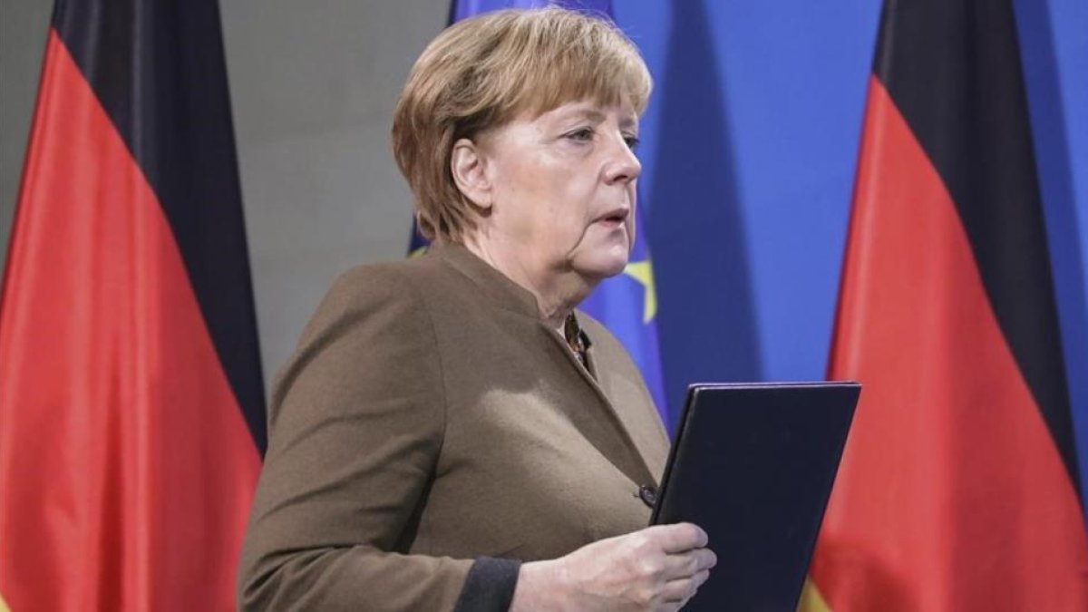 Angela Merkel.-EFE / MICHAEL KAPPELER