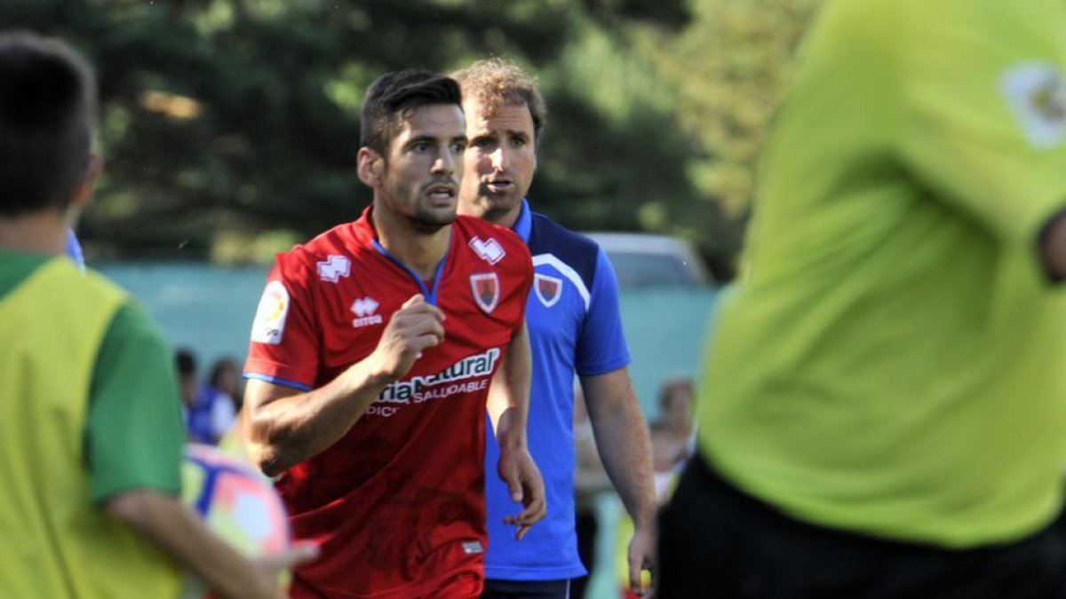 Pedro Orfila durante un partido de esta pretemporada.-DIEGO MAYOR