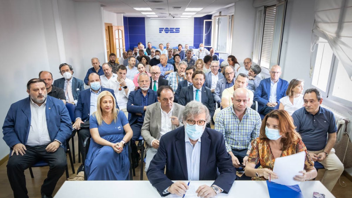 El manifiesto por la fiscalidad se firmó en Soria el 21 de junio. G. MONTESEGURO