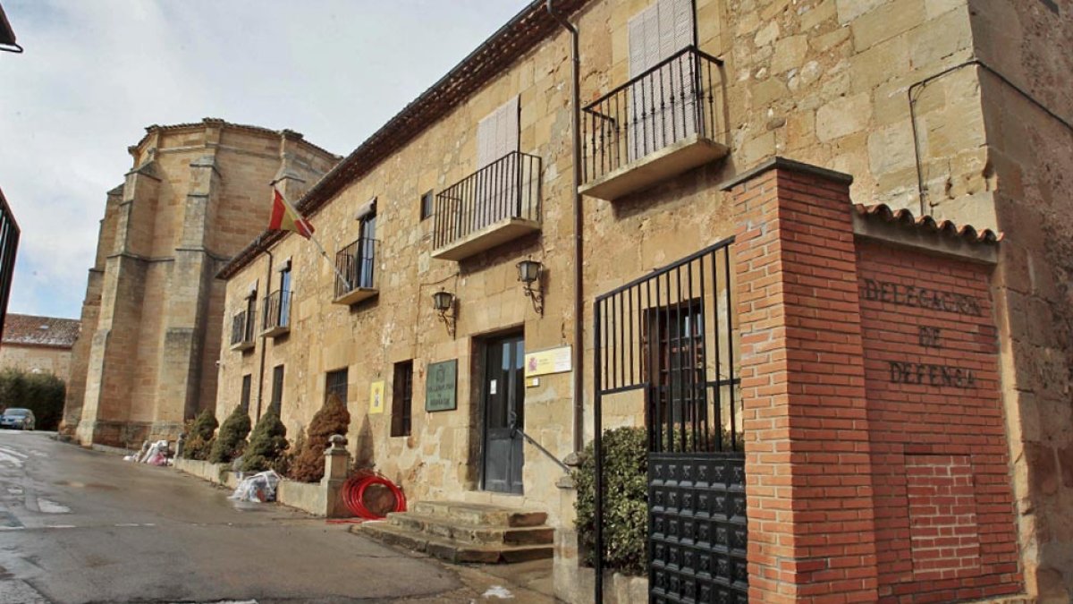 Subdelegación de Defensa, en la Casona de Santa Clara. HDS