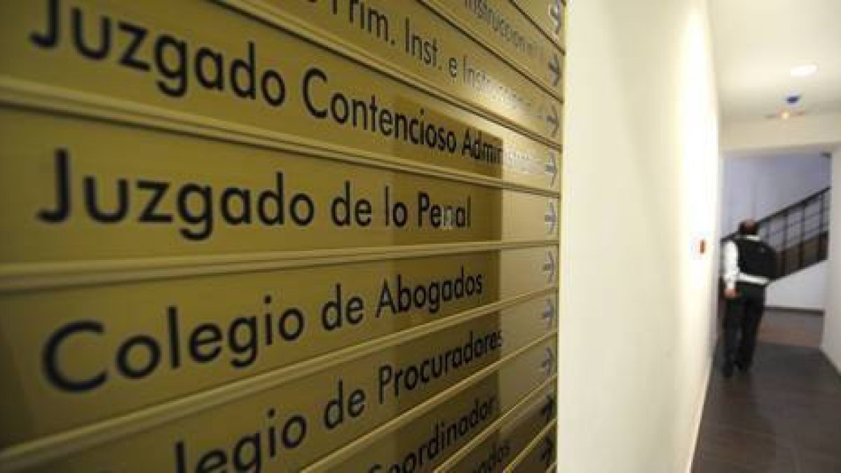 Juzgados de Soria, en una imagen de archivo.-VALENTÍN GUISANDE