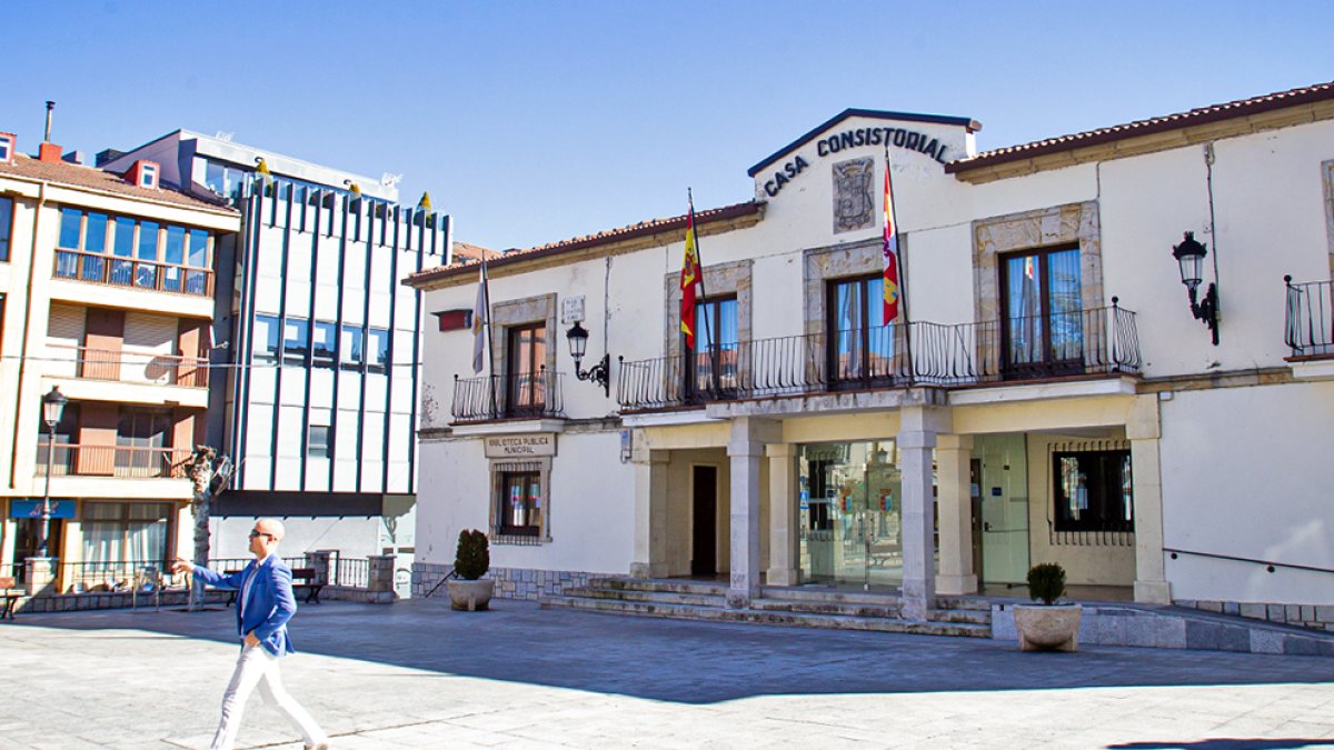 Ayuntamiento de San Leonardo. MARIO TEJEDOR