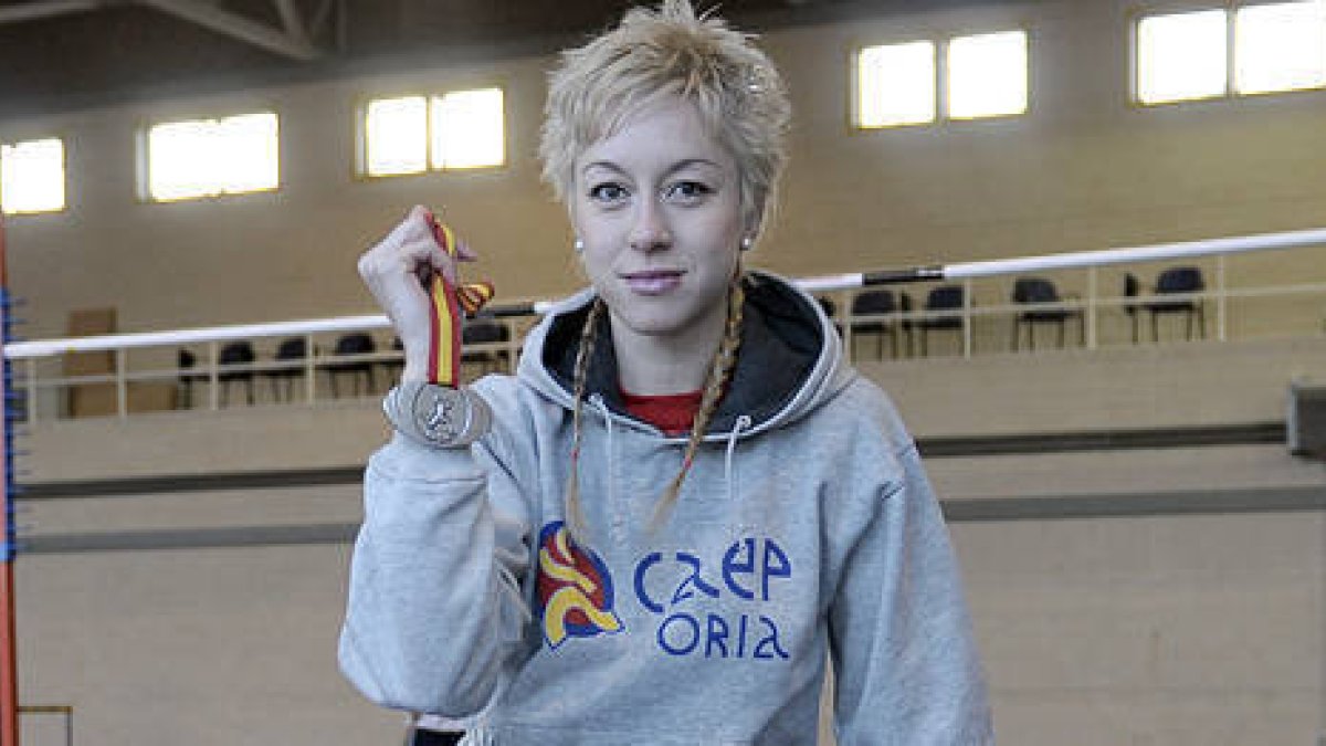 Raquel Álvarez fue plata en el pasado Nacional. / U. Sierra-