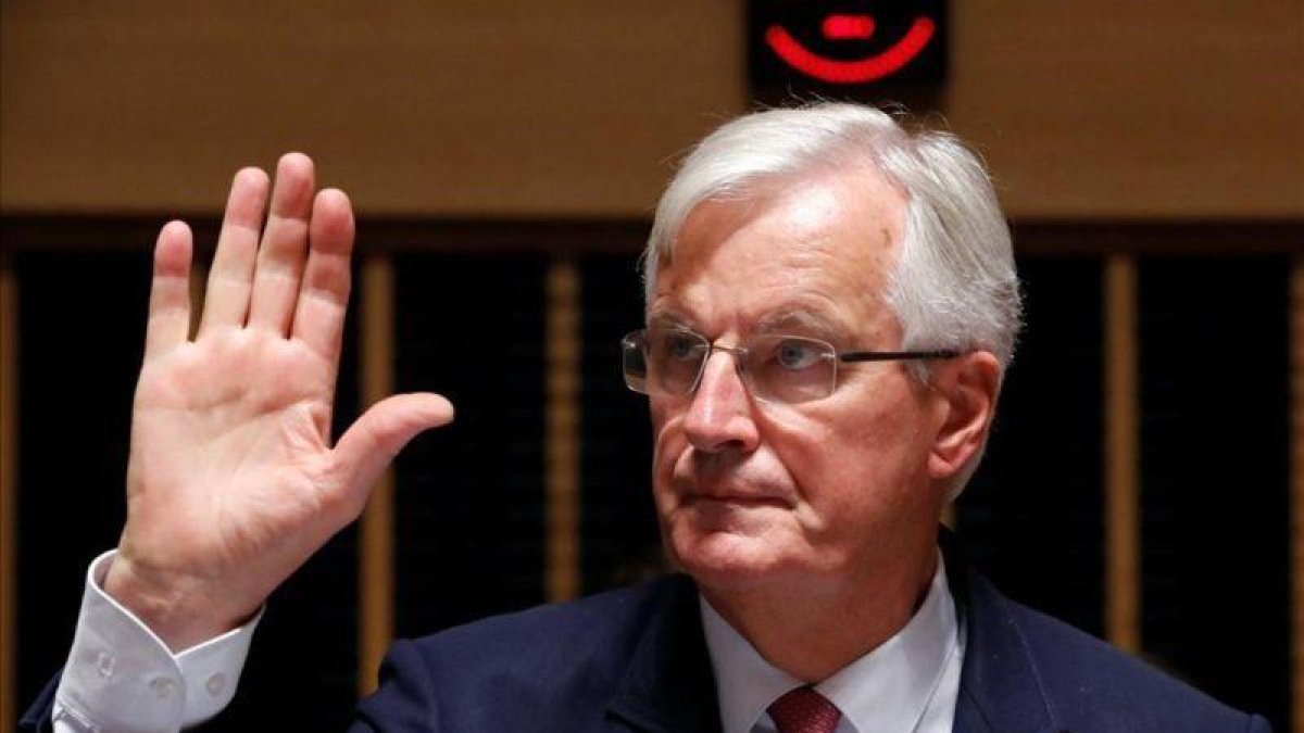 El responsable de la UE en las negociaciones sobre el brexit, Michel Barnier.-YVES HERMAN (REUTERS)