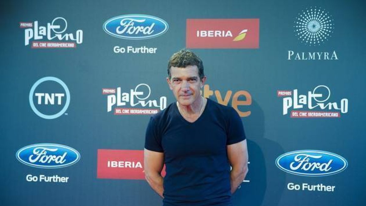 El actor Antonio Banderas, en Marbella, este viernes.-Foto: JORGE ZAPATA