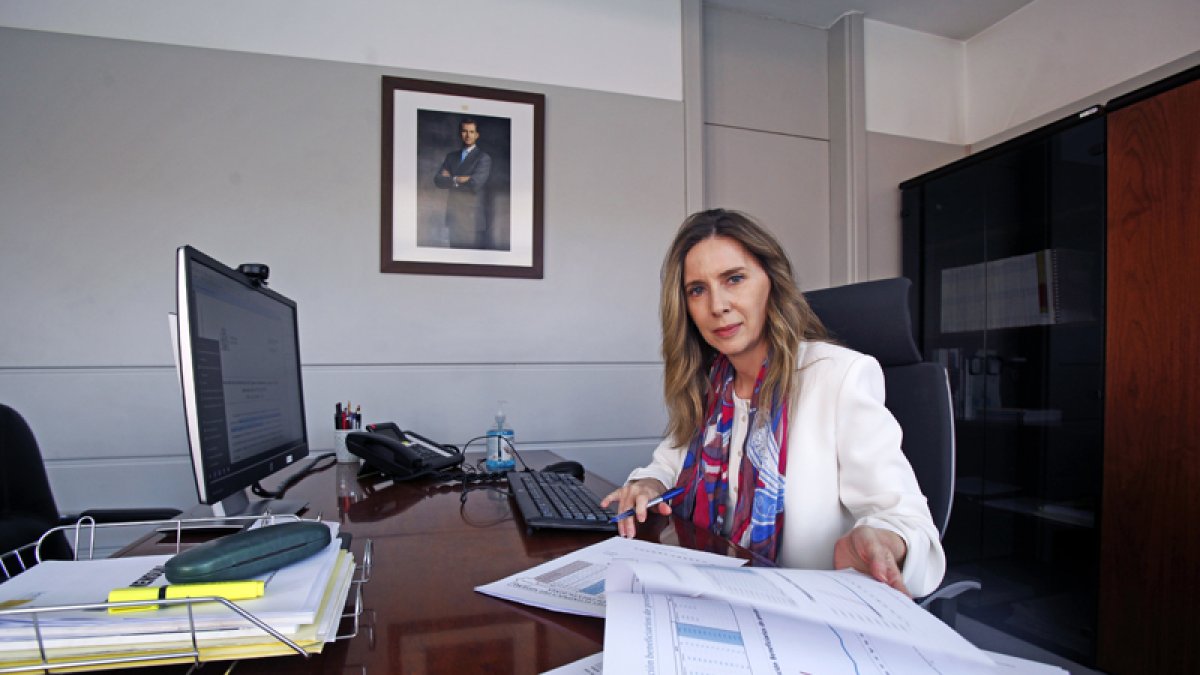 Araceli Conde, directora provincial del SEPE.-M.T.