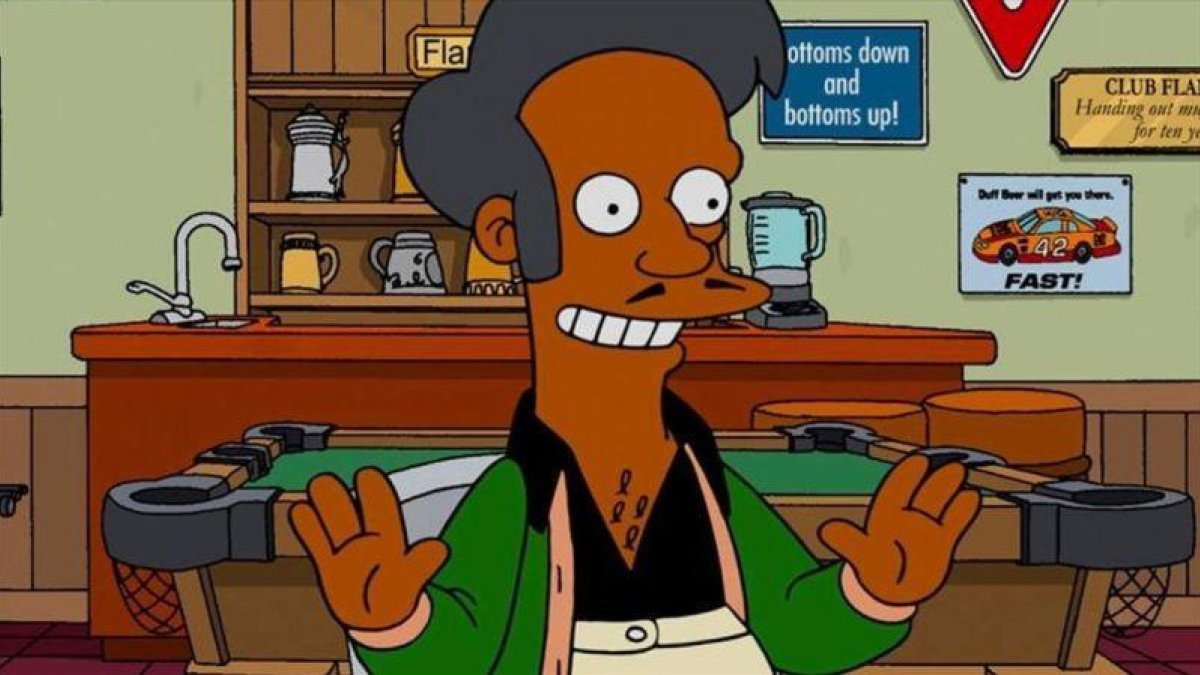Apu, en un episodio de Los Simpson.-EL PERIÓDICO