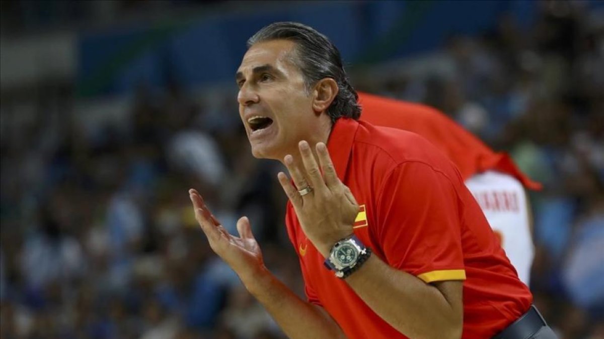Sergio Scariolo, seleccionador español.-JIM YOUNG / REUTERS