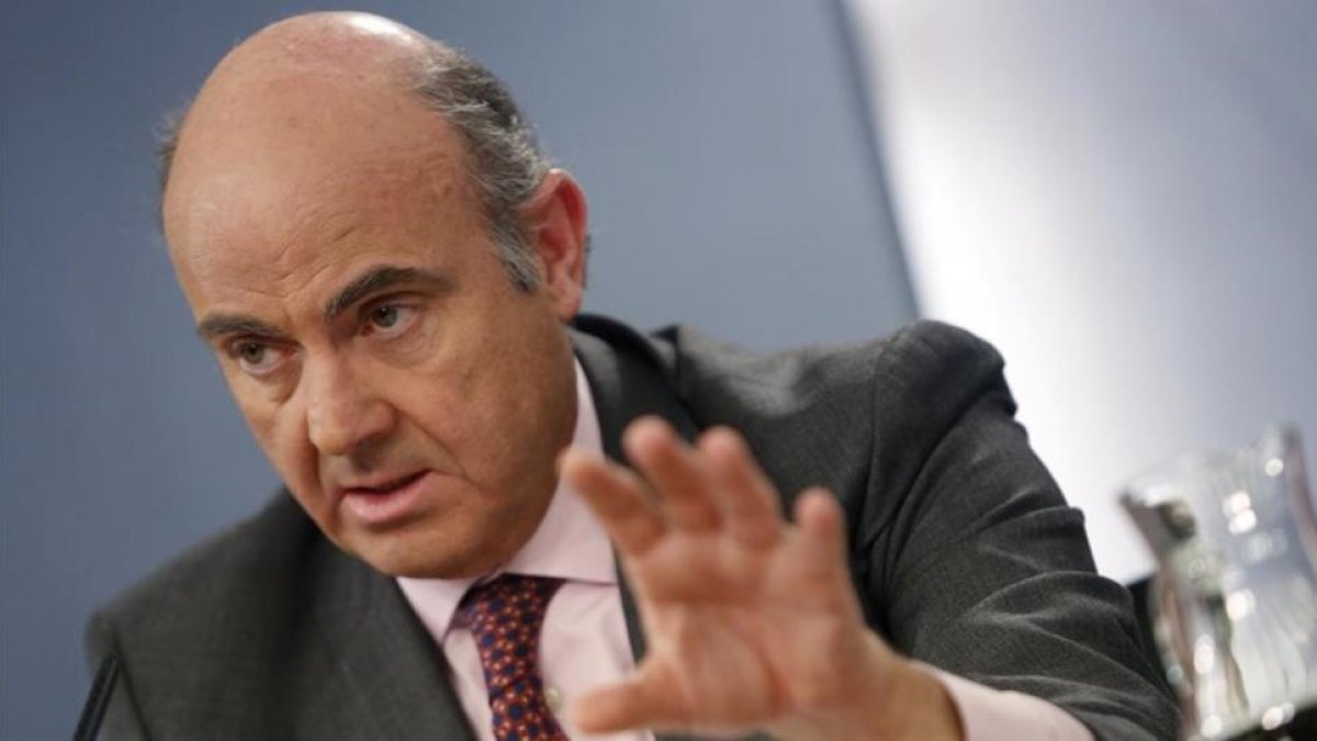 Luis de Guindos, ministro de Economía.-JUAN MANUEL PRATS