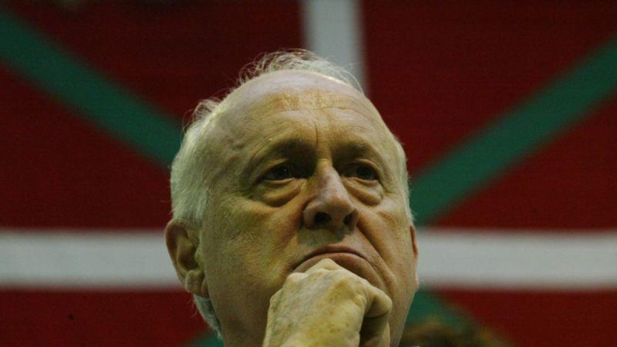 Xabier Arzalluz, expresidente del PNV.-EL PERIÓDICO/ ARCHIVO