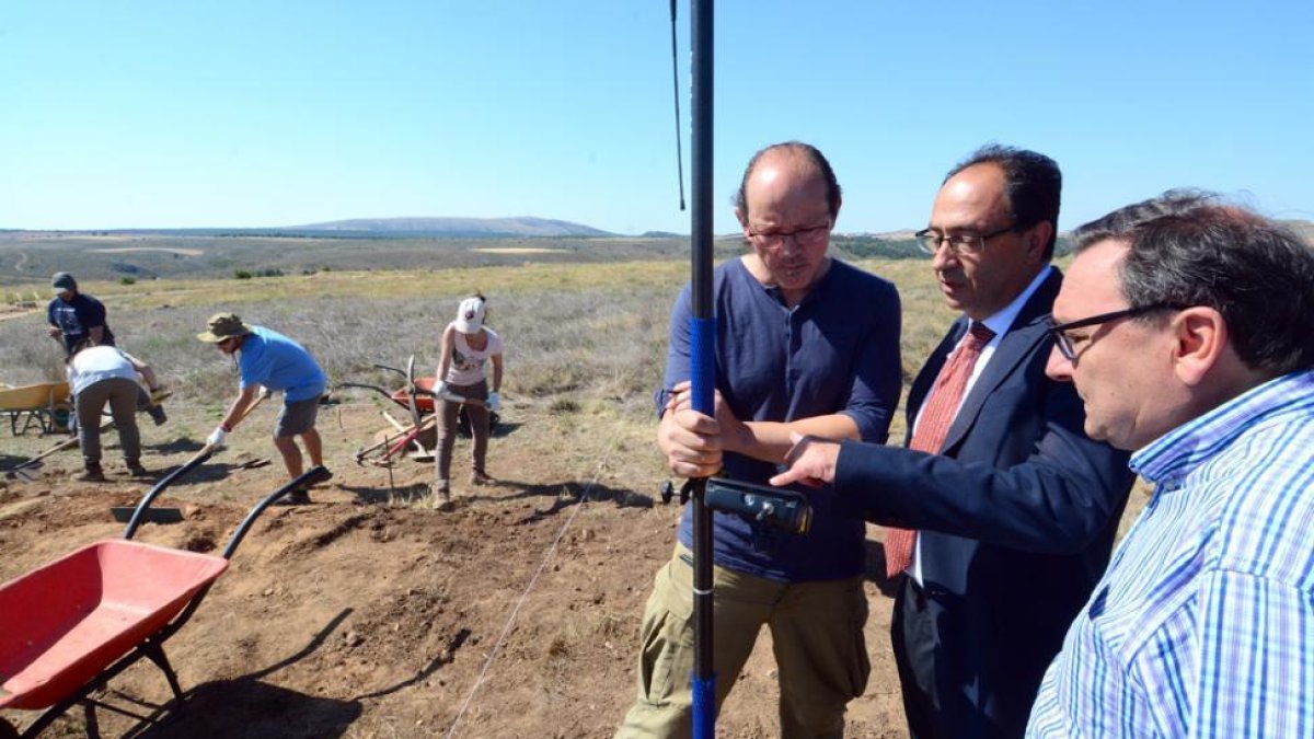 Las excavaciones en Numancia comenzaron ayer-A. M.